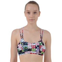 Dino Quilt Line Them Up Sports Bra