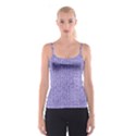 Knitted Wool Lilac Spaghetti Strap Top View1