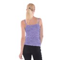 Knitted Wool Lilac Spaghetti Strap Top View2