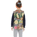 Damask Religious Victorian Grey Kid s Puffer Vest View2