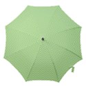Green Chevron Hook Handle Umbrellas (Large) View1