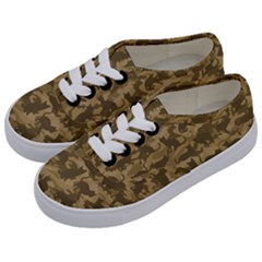Operation Desert Cat Camouflage Catmouflage Kids  Classic Low Top Sneakers