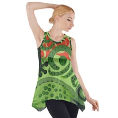 Turtle Side Drop Tank Tunic