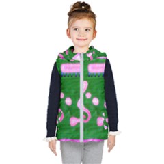 Hearts For The Pink Cross Kid s Puffer Vest