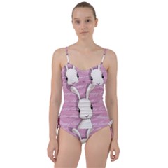 Easter Bunny  Sweetheart Tankini Set