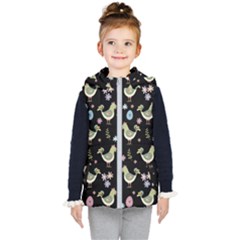 Easter Pattern Kid s Puffer Vest