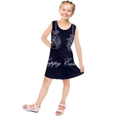Easter Eggs Kids  Tunic Dress