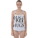Freehugs Twist Front Tankini Set View1
