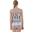 Freehugs Twist Front Tankini Set View2