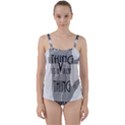 Vulcan Thing Twist Front Tankini Set View1