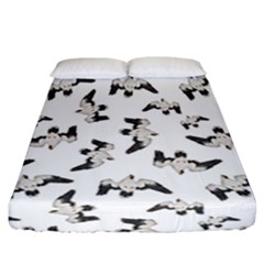 Birds Pattern Photo Collage Fitted Sheet (california King Size) by dflcprints