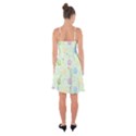 Easter Pattern Ruffle Detail Chiffon Dress View2