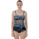 Aquadillia Puerto Rico  Twist Front Tankini Set View1