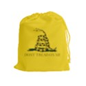 Gadsden Flag Don t tread on me Drawstring Pouches (Extra Large) View1