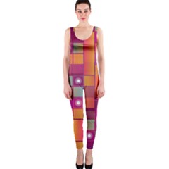 Abstract Background Colorful One Piece Catsuit