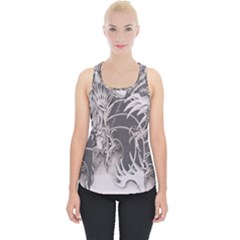 Chinese Dragon Tattoo Piece Up Tank Top