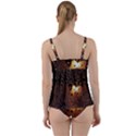 Condensation Abstract Twist Front Tankini Set View2