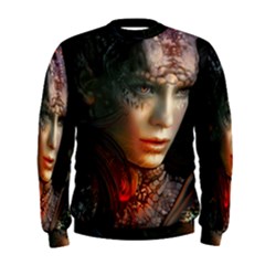 Digital Fantasy Girl Art Men s Sweatshirt by Sapixe