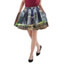 New Years Eve Petronas Towers Kuala Lumpur Malaysia A-Line Pocket Skirt View1