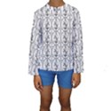 TEST PATTERN Kids  Long Sleeve Swimwear View1