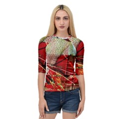 Hidden Strings Of Puity 14 Quarter Sleeve Raglan Tee