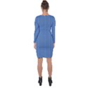 Star Flower Tiles Asymmetric Cut-Out Shift Dress View2