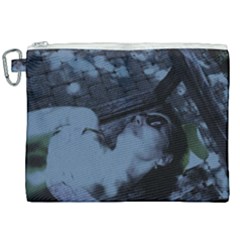 ?? ???????? - On A Bench Canvas Cosmetic Bag (xxl) by bestdesignintheworld