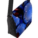 Spheres With Horns 3d Flap Messenger Bag (L)  View2