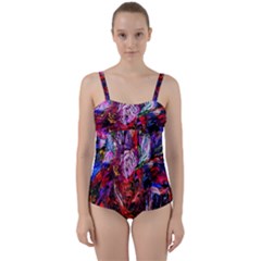 Dscf2197   Copy - Gift From Africa And Rhino Twist Front Tankini Set