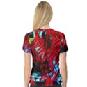 Japaneese V-Neck Sport Mesh Tee View2