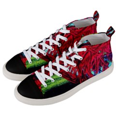 Japaneese Men s Mid-top Canvas Sneakers