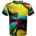 Yellow Dolphins   Blue Lagoon 3 Men s Cotton Tee View1