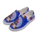 Seamless Repeat Repeating Pattern Art Women s Canvas Slip Ons View2
