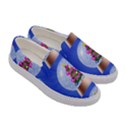 Seamless Repeat Repeating Pattern Art Women s Canvas Slip Ons View3
