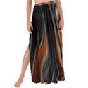 Fractal Structure Mathematics Maxi Chiffon Tie-Up Sarong View1