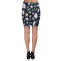 Fuzzy Abstract Art Urban Fragments Bodycon Skirt View2