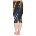 Lines Rays Background Light Kids  Capri Leggings  View2