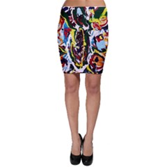 Inposing Butterfly 1 Bodycon Skirt