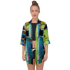 Marakesh 3 Open Front Chiffon Kimono