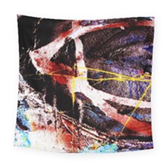 Egg In The Duck   Needle In The Egg 4 Square Tapestry (large)