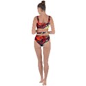 Sunset In A Mountains Bandaged Up Bikini Set  View2
