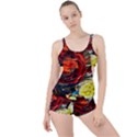 Sunset In A Mountains Boyleg Tankini Set  View1