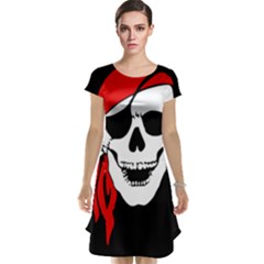 Pirate Skull Cap Sleeve Nightdress