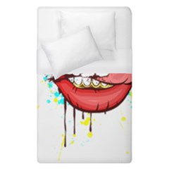 Bit Your Tongue Duvet Cover (single Size) by StarvingArtisan