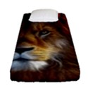 Fractalius Big Cat Animal Fitted Sheet (Single Size) View1