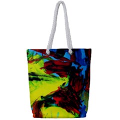 3 Full Print Rope Handle Tote (small) by bestdesignintheworld