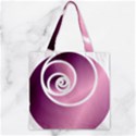 rose  Zipper Grocery Tote Bag View1
