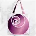 rose  Zipper Grocery Tote Bag View2