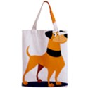 Stub Illustration Cute Animal Dog Zipper Classic Tote Bag View1