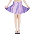 marbled ultra violet Mini Flare Skirt View3